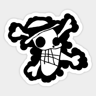 Original Straw Hat Sticker